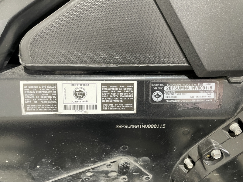 2022 Ski-Doo 850 Snowmobile