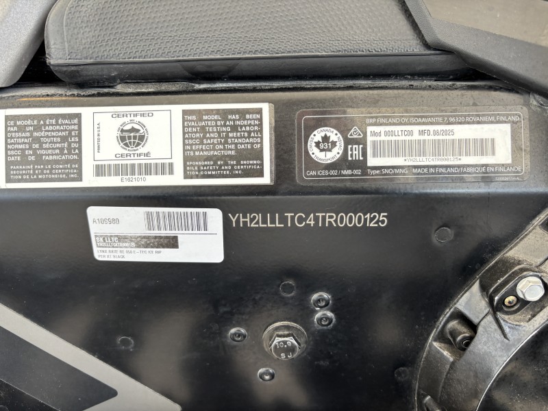 2026 Ski-Doo LLTC Snowmobile