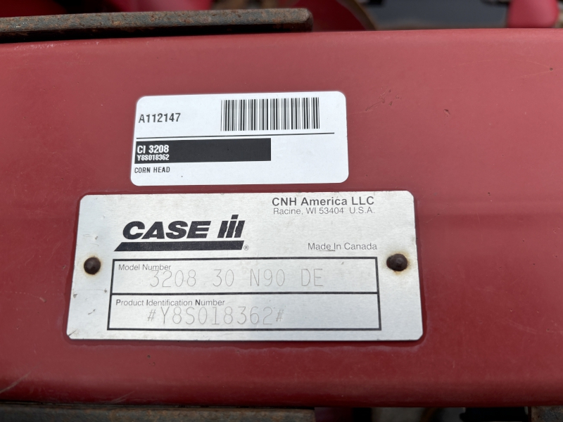 2008 Case IH 3208 Header Corn Head