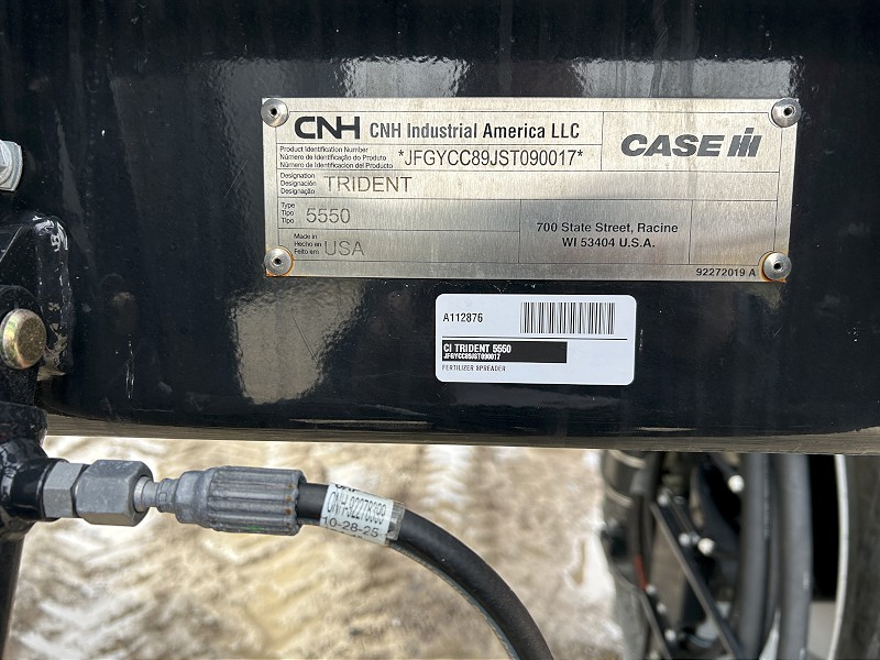 2026 Case IH TRIDENT 5550 Fertilizer Spreader