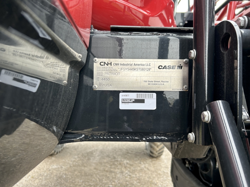 2026 Case IH PATRIOT 4450 Sprayer/High Clearance