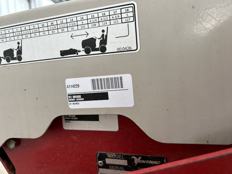 2023 Ventrac MS600 Mower