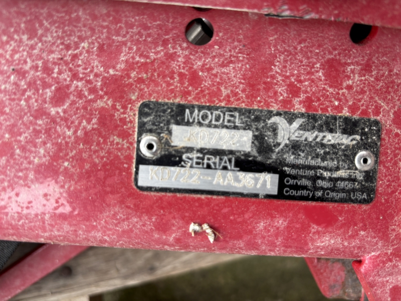 2022 Ventrac KD722 Tractor Attachment