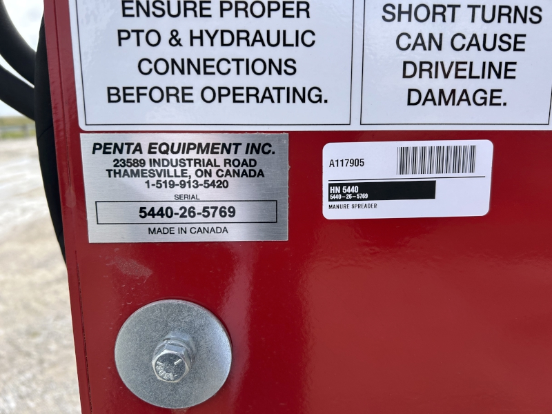 2026 Hagedorn 5440 Manure Spreader