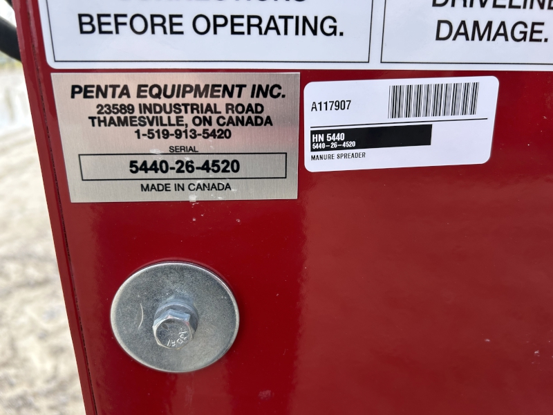 2026 Hagedorn 5440 Manure Spreader