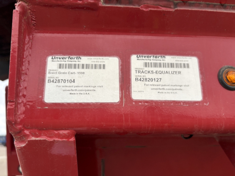 2023 Brent 1598 Grain Cart
