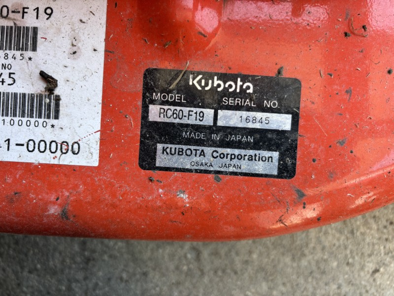 2024 Kubota GF1800-R Mower/Front Mount