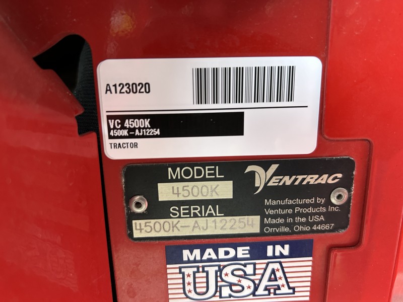 2020 Ventrac 4500K Tractor