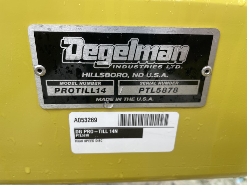 2023 Degelman PRO-TILL 14N Compact Disc