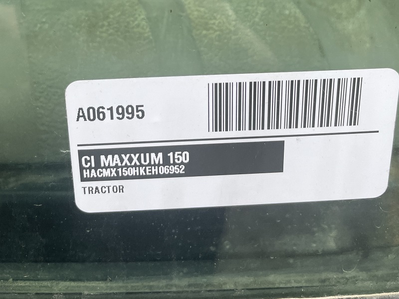 2019 Case IH MAXXUM 150 Tractor