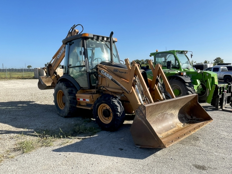 2005 Case IH 580 SUPER M Tractor Loader Backhoe