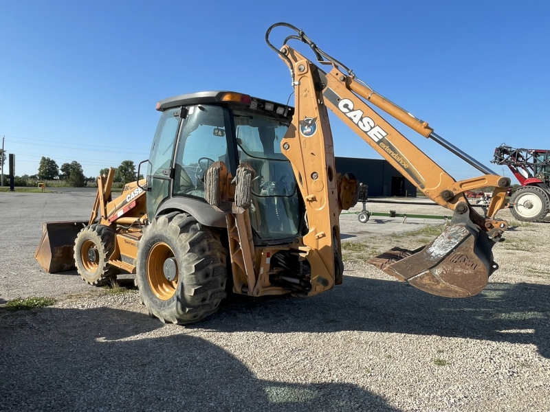 2005 Case IH 580 SUPER M Tractor Loader Backhoe