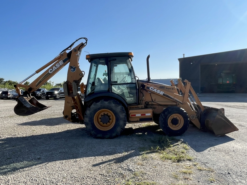 2005 Case IH 580 SUPER M Tractor Loader Backhoe