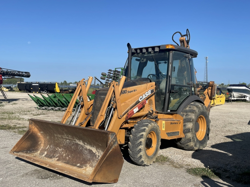 2005 Case IH 580 SUPER M Tractor Loader Backhoe