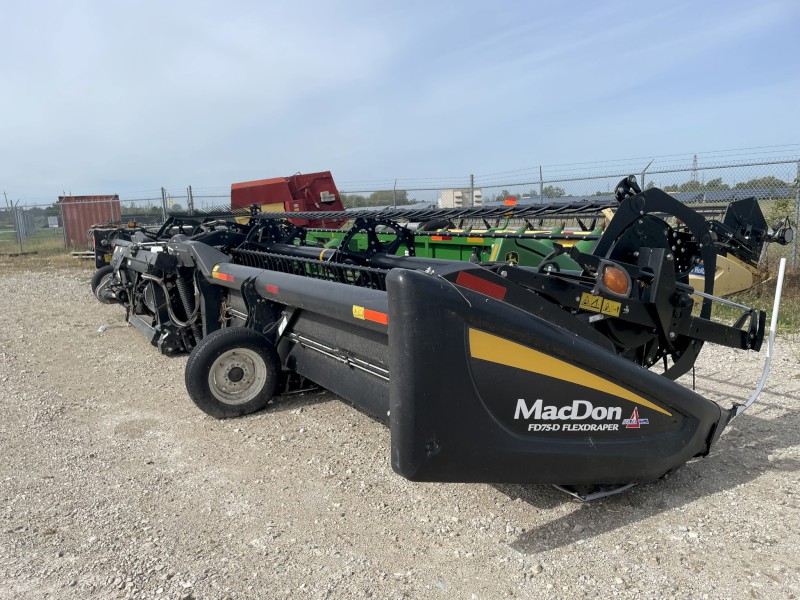 2018 MacDon FD75-40 Header Draper Flex