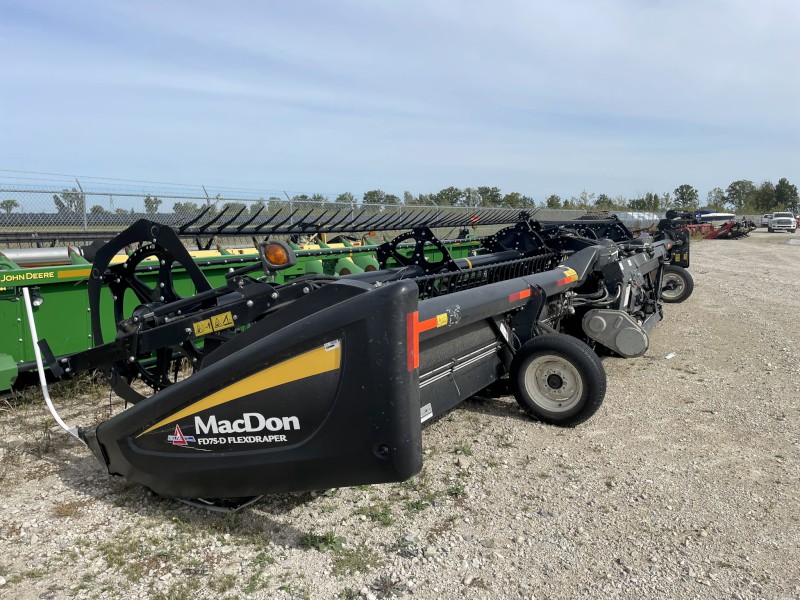 2018 MacDon FD75-40 Header Draper Flex