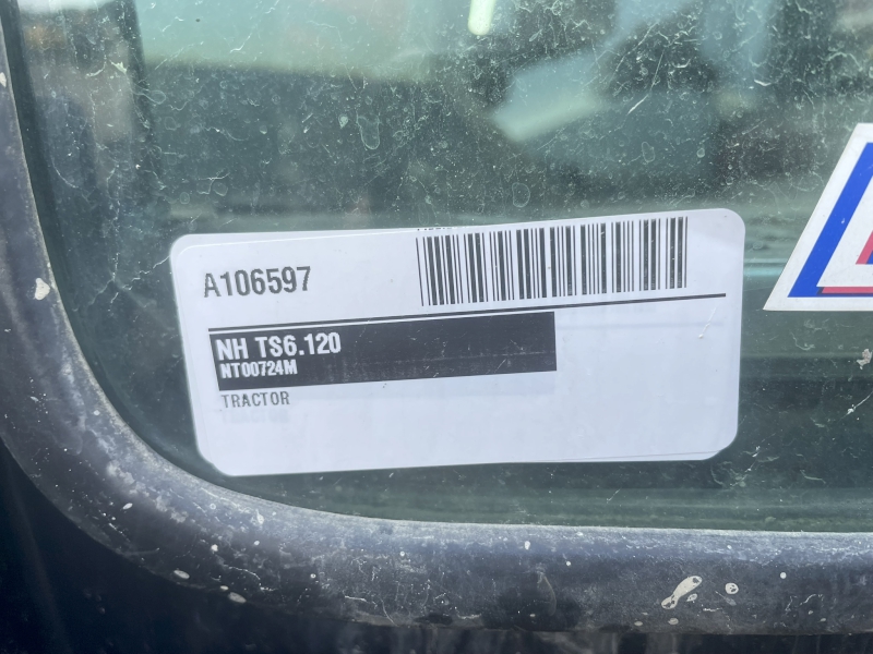 2016 New Holland TS6.120 Tractor