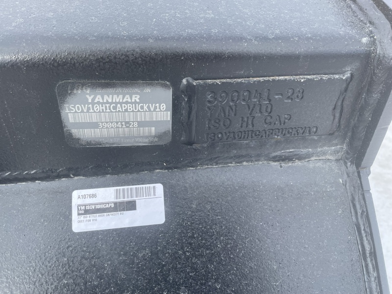 2023 Yanmar ISOV10HICAPB Bucket