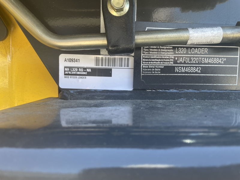 2025 New Holland L320 RG-NA Skid Steer Loader