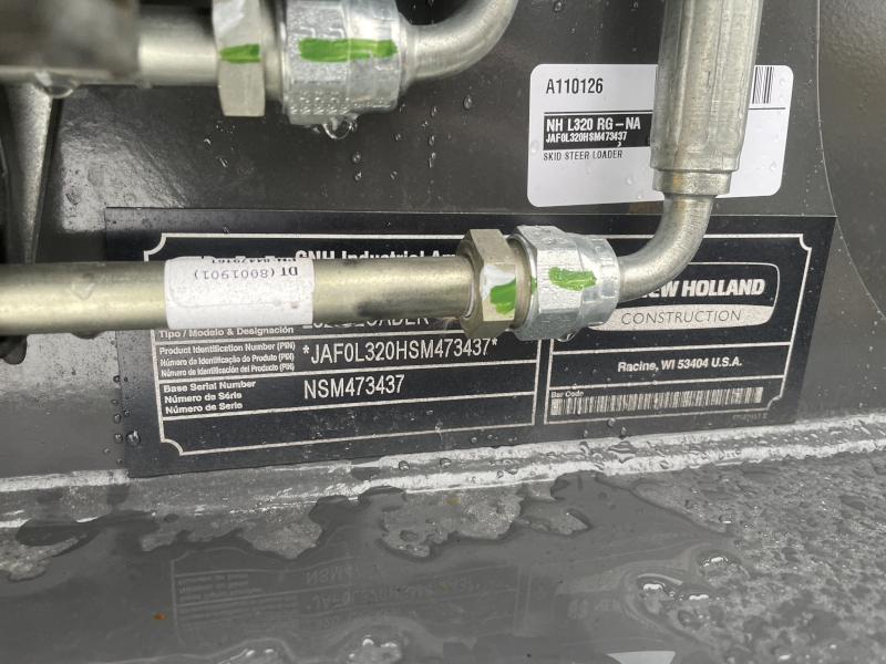 2026 New Holland L320 RG-NA Skid Steer Loader