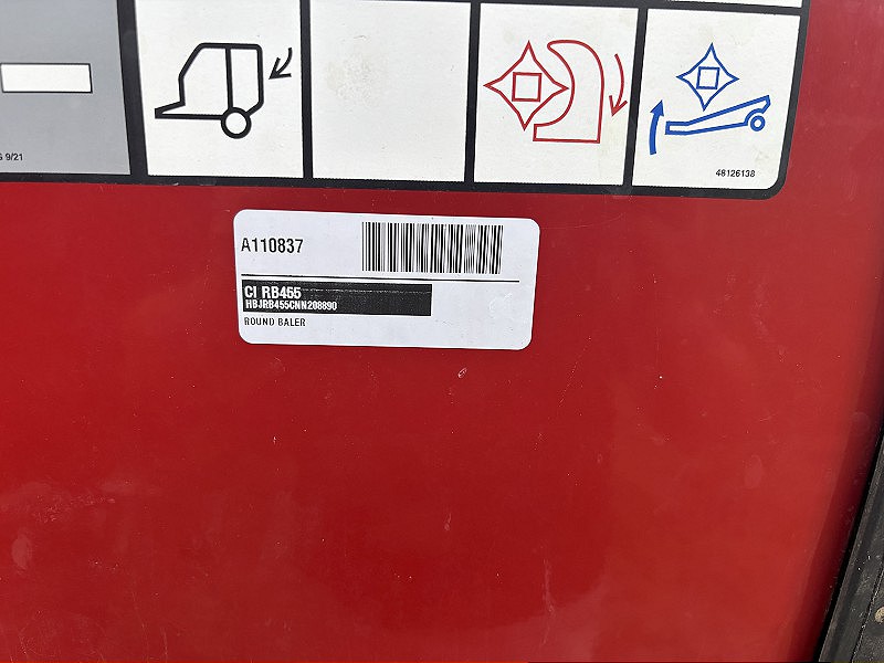 2022 Case IH RB455 Baler/Round