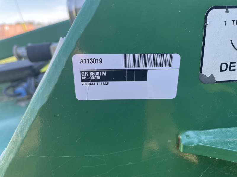 2015 Great Plains 3500TM Vertical Tillage