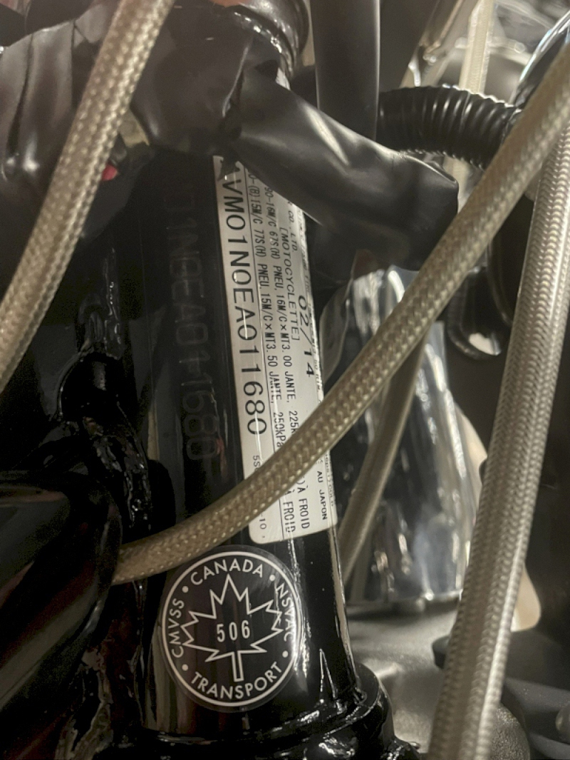 2014 Yamaha W6C Motorcycle