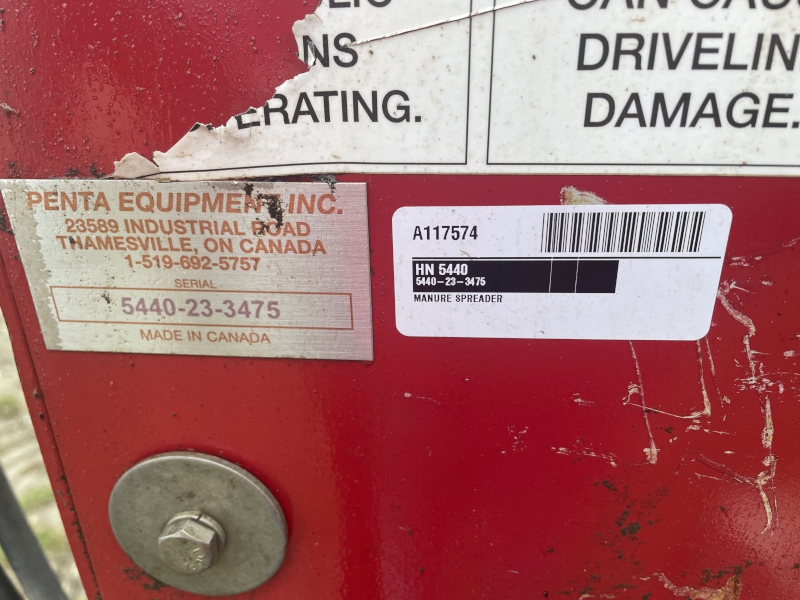 2023 Hagedorn 5440 Manure Spreader