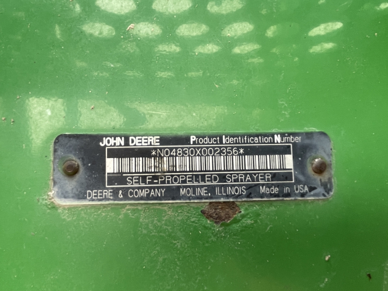 2008 John Deere 4830 Sprayer/High Clearance