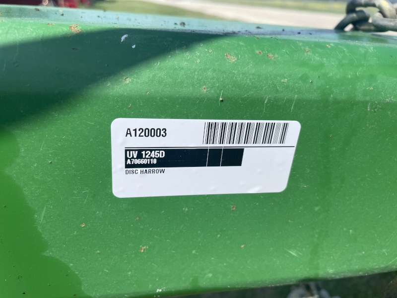 2024 Unverferth 1245D Harrow