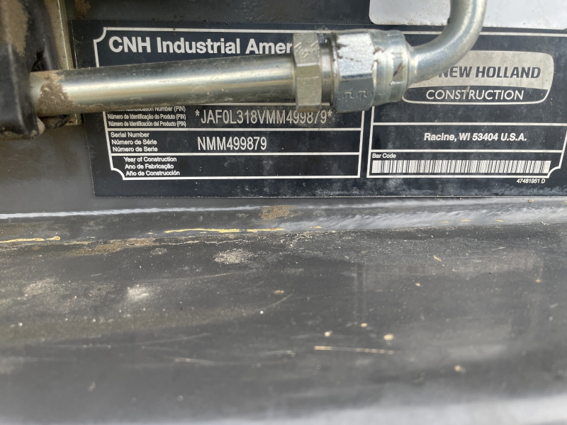 2021 New Holland L318 Skid Steer Loader