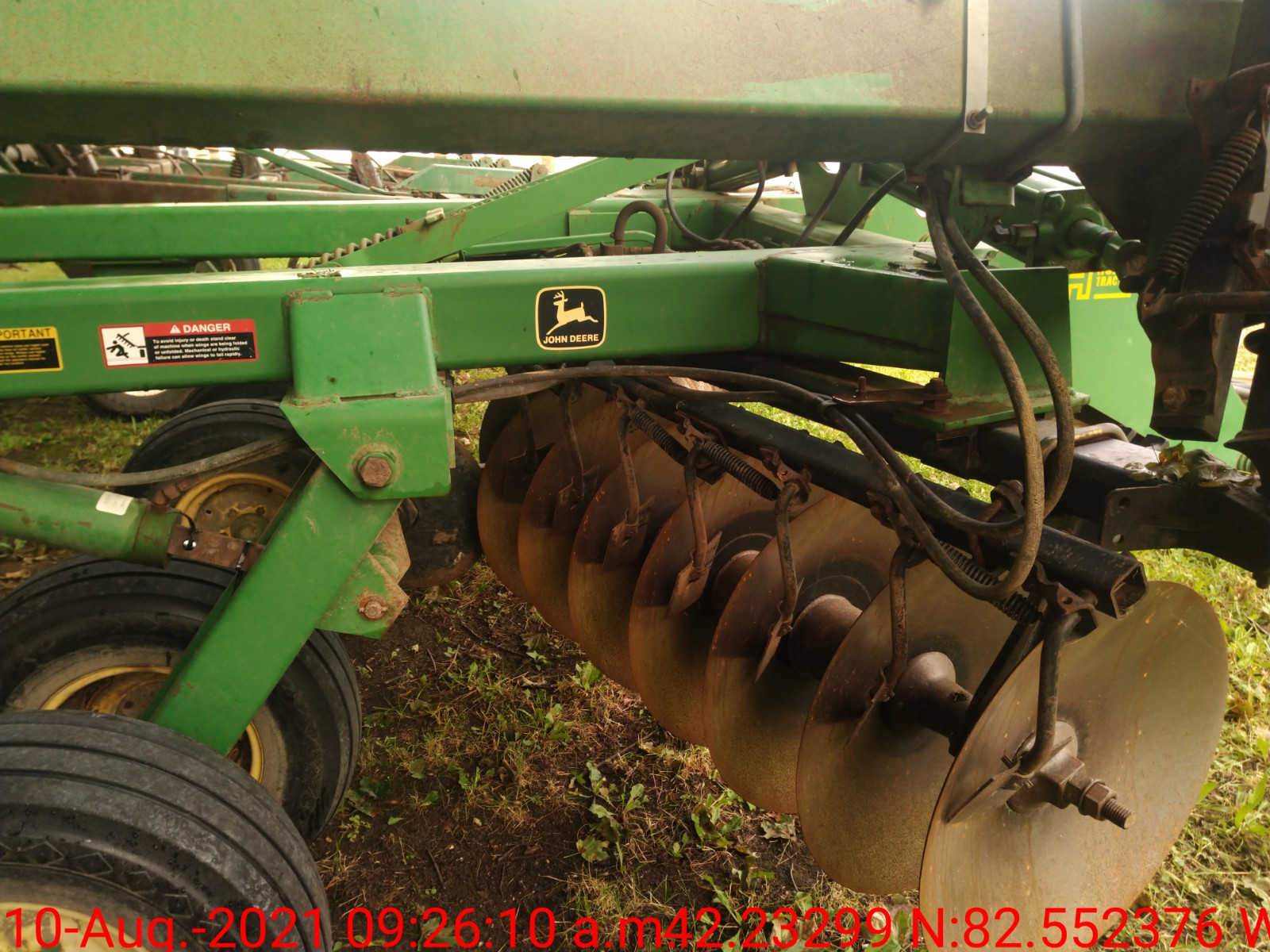 John Deere 637 Disk