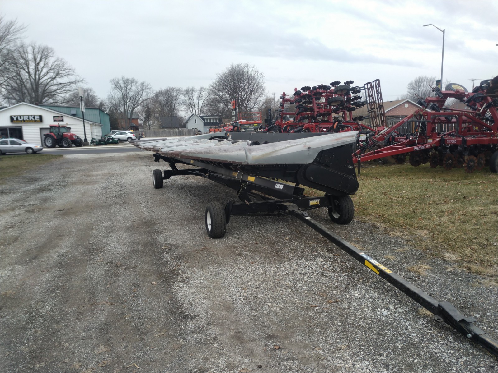 AGCO Gleaner Hugger-8R Header Combine