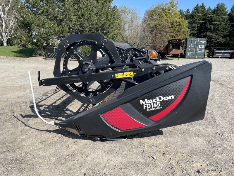 2018 MacDon FD145 Header Draper Flex