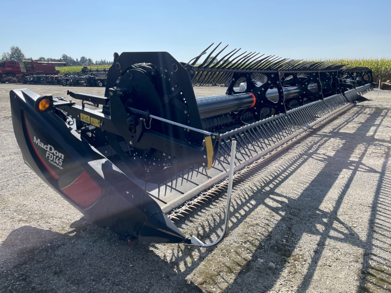 2018 MacDon FD145 Header Draper Flex