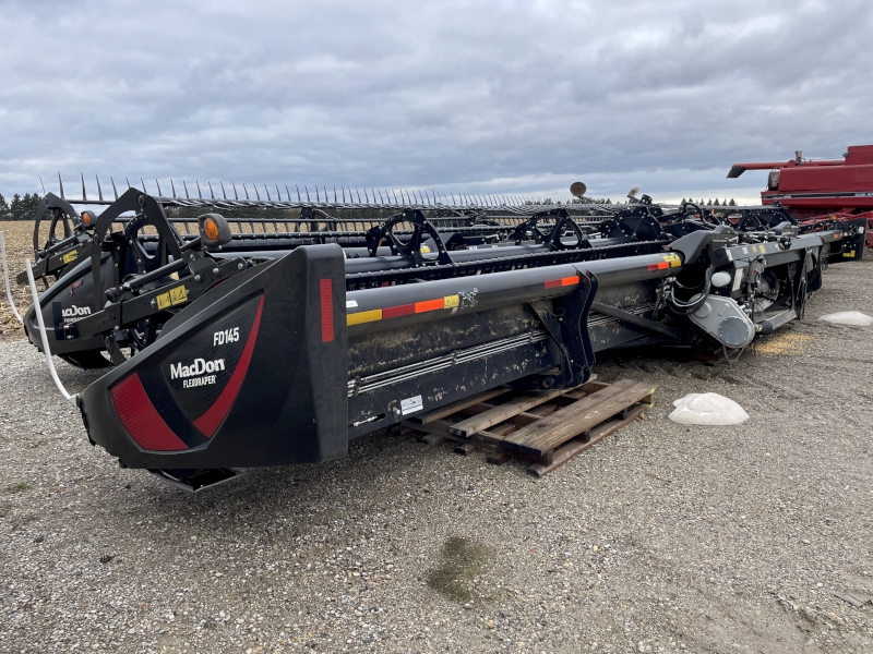 2021 MacDon FD145 Header Draper Flex