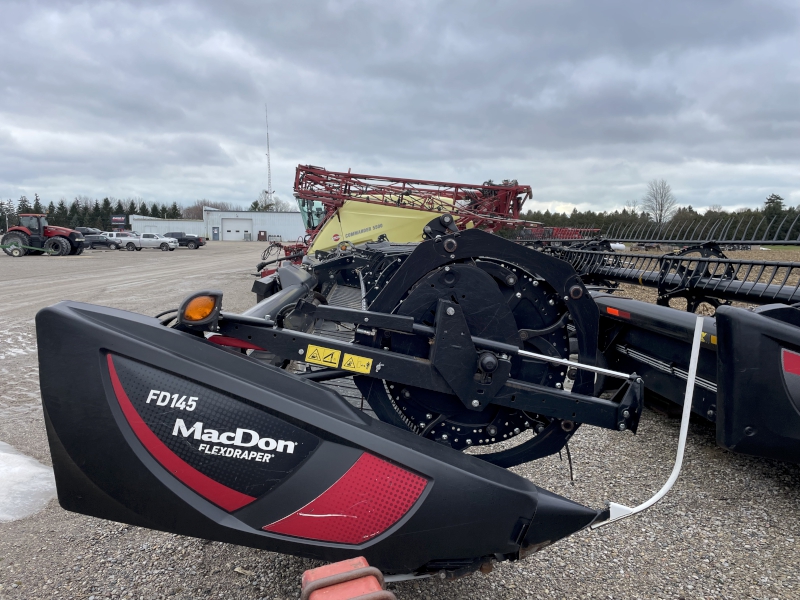 2021 MacDon FD145 Header Draper Flex