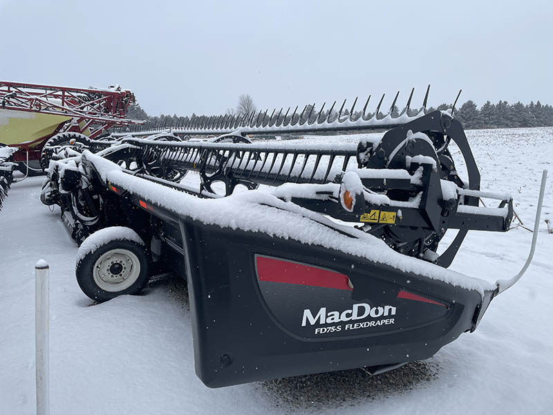 2015 MacDon FD75-40 Header Draper Flex