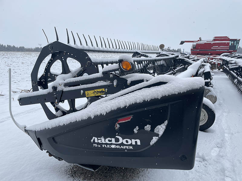 2015 MacDon FD75-40 Header Draper Flex