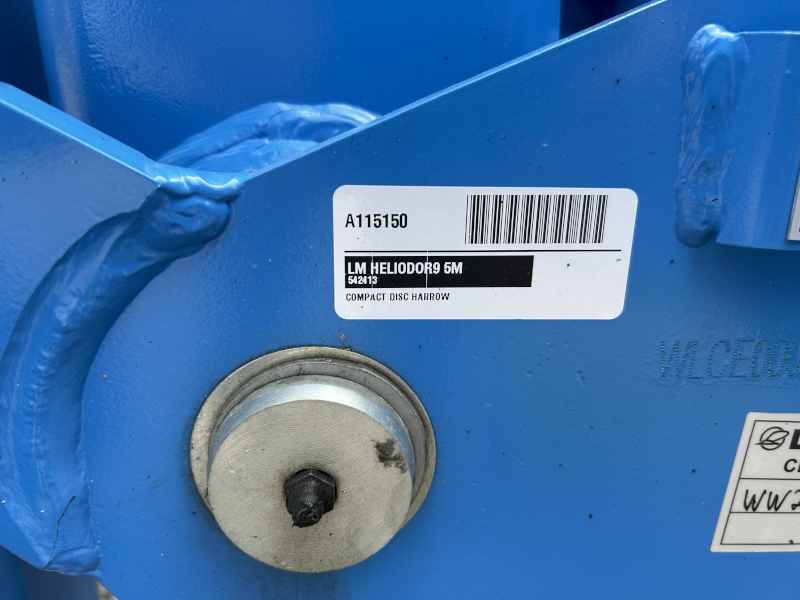 2026 LEMKEN HELIODOR9 5M Compact Disc