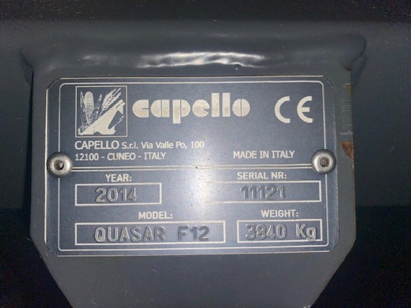 2014 Capello QUASAR F12 Header Corn Head