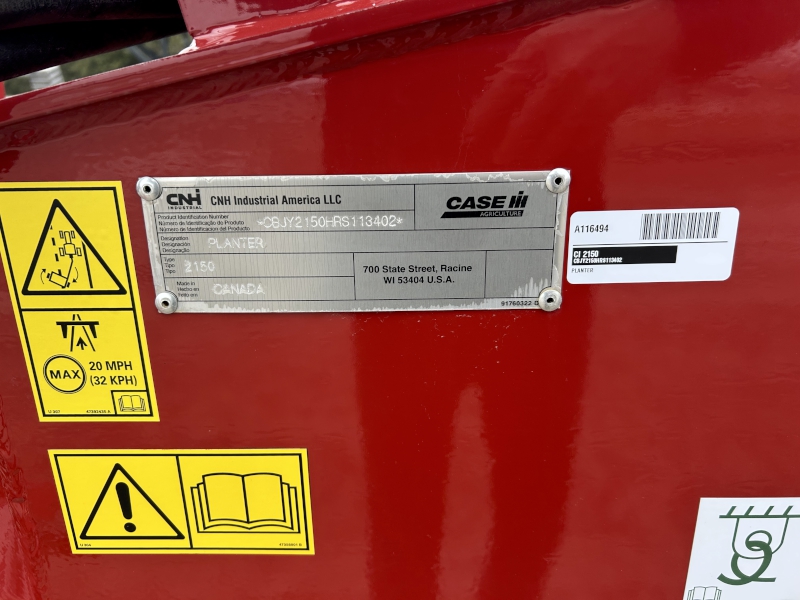 2025 Case IH 2150 Planter