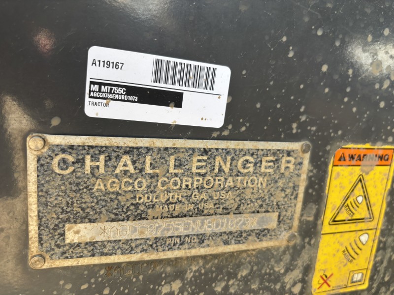 2009 Caterpillar MT755C Tractor