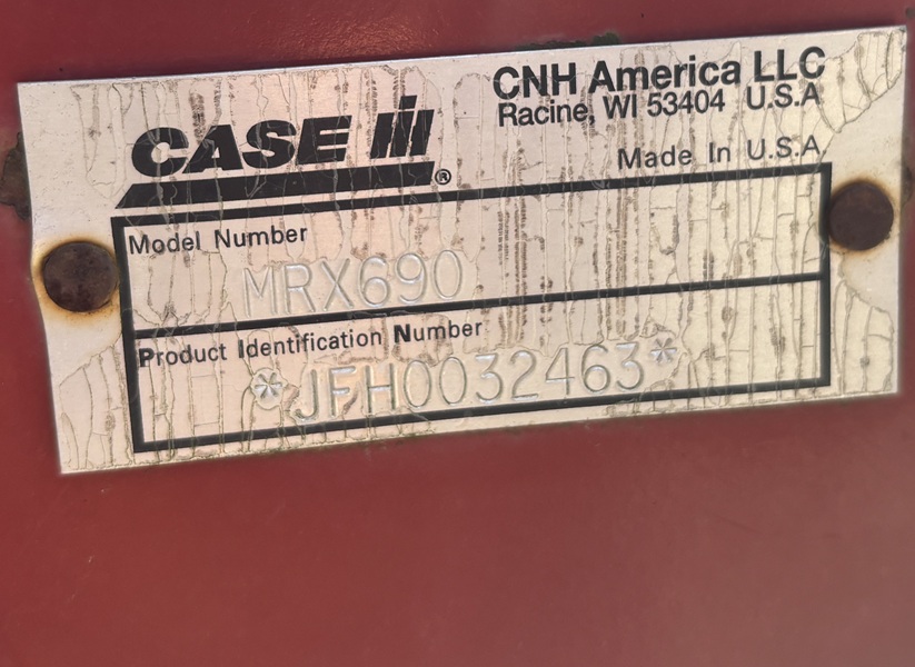 2006 Case IH MRX690 Disk Ripper