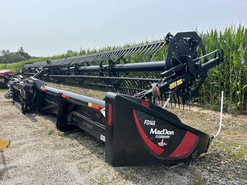 2021 MacDon FD145 Header Draper Flex