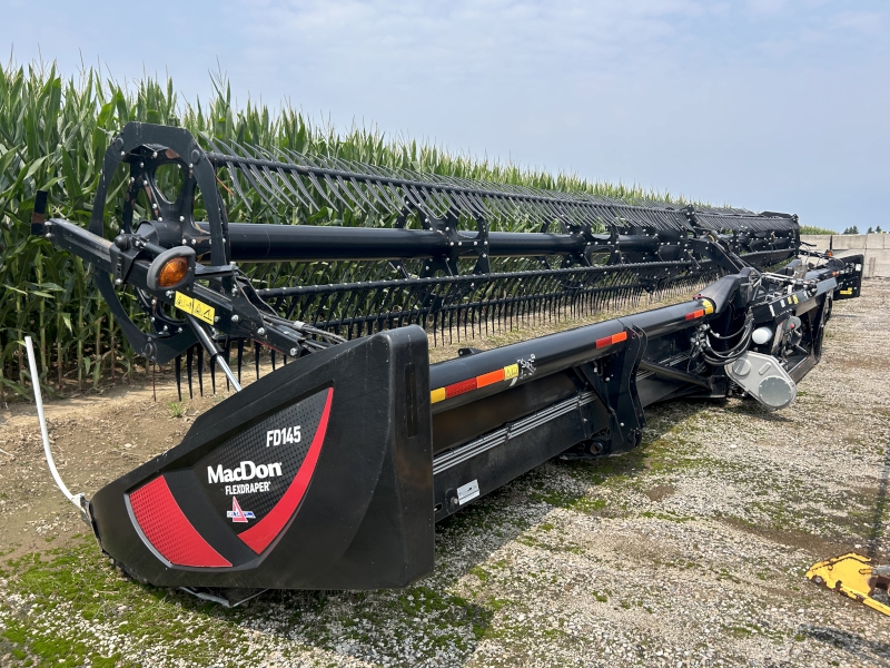 2021 MacDon FD145 Header Draper Flex
