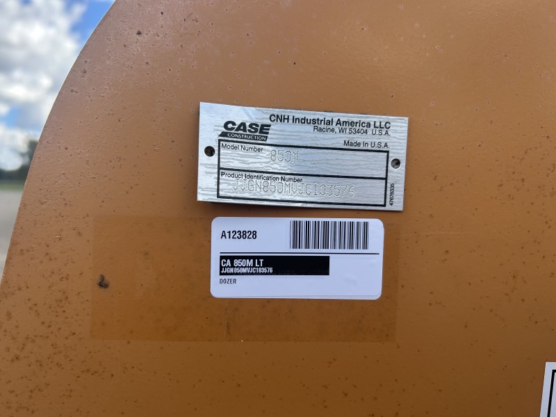 2019 Case 850M LT Dozer
