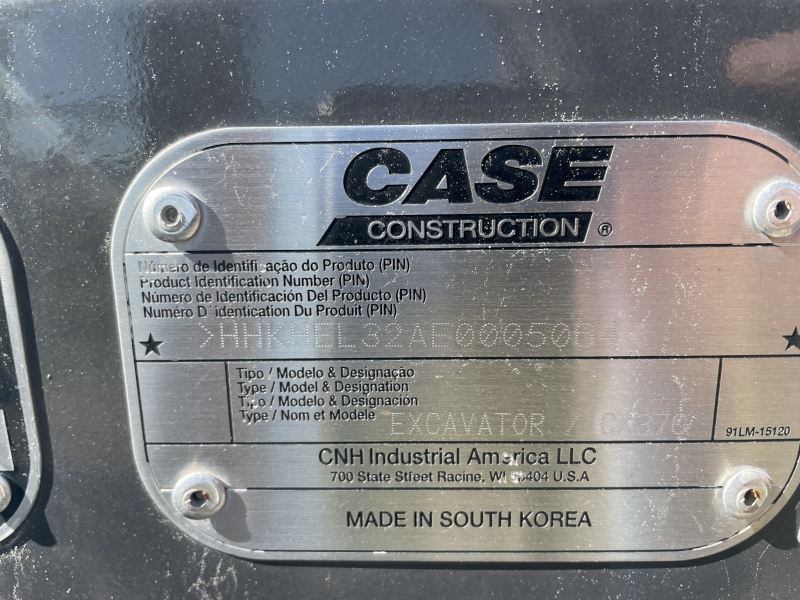 2024 Case CX37C Excavator