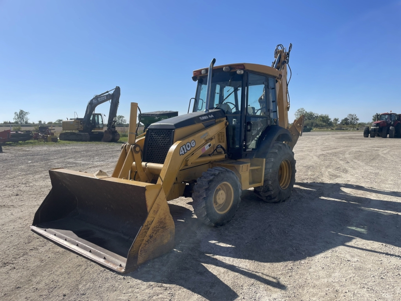 2001 John Deere 410G Tractor Loader Backhoe