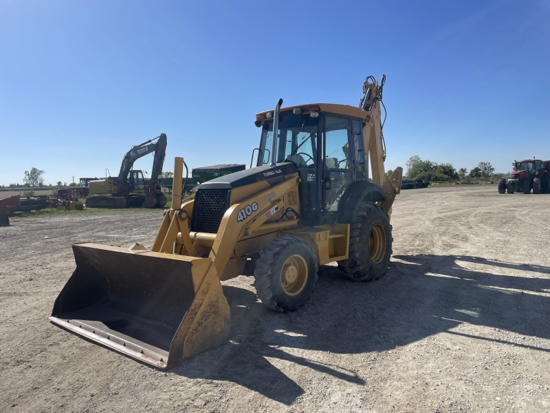 2001 John Deere 410G Tractor Loader Backhoe
